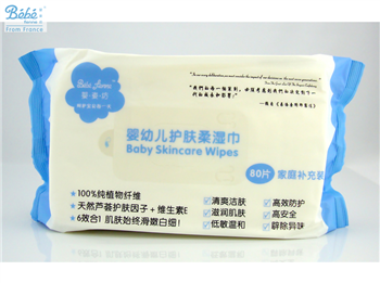 婴幼儿护肤柔湿巾（80片补充装）